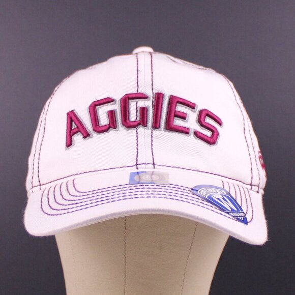 Top of the World-New Mexico State Aggies‎ Hat NCAA-White-Fitted-NWT - Picture 1 of 8